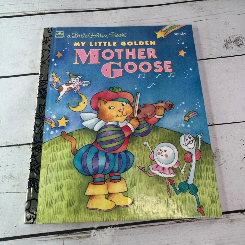 Little Golden Book Lot of 9 Like New Children's Classics Bugs Bunny Mother Goose